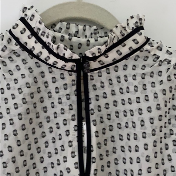 J. Crew Swiss Dot Top - Picture 2 of 5